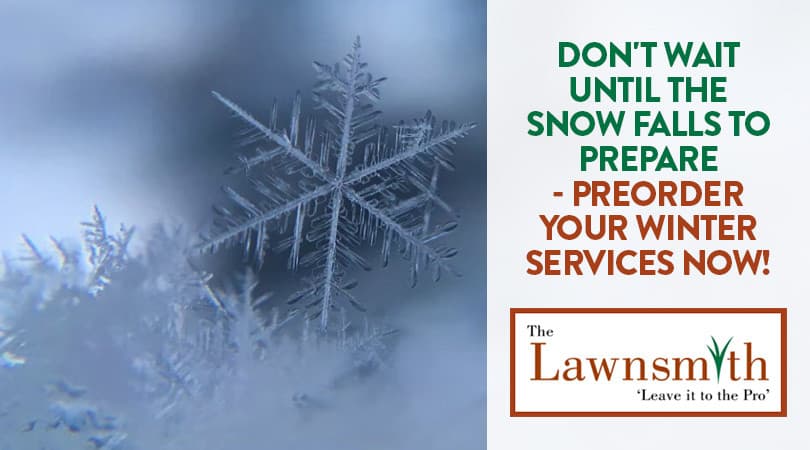 Don't Wait Until the Snow Falls to Prepare - Preorder Your Winter Services Now!