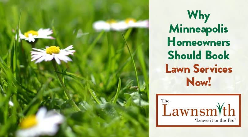 Why Minneapolis Homeowners Should Book Lawn Services Now!